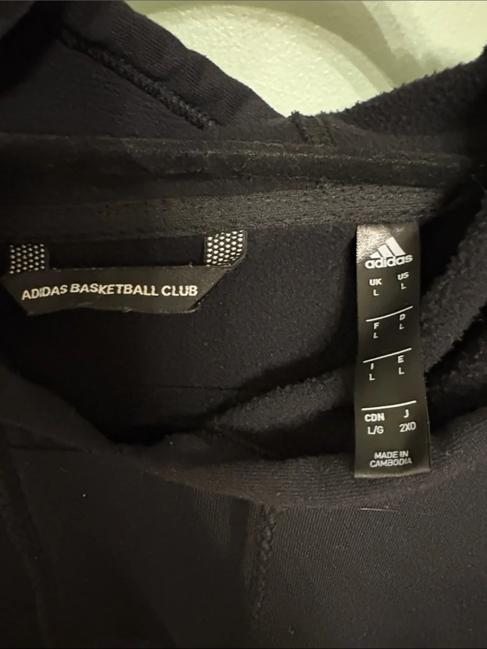 Adidas Basketball Club ClimaWarm Pullover Hoodie